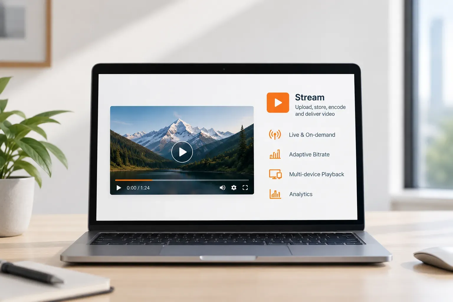 Cloudflare Stream hỗ trợ phát video, adaptive bitrate, đa thiết bị và Analytics 