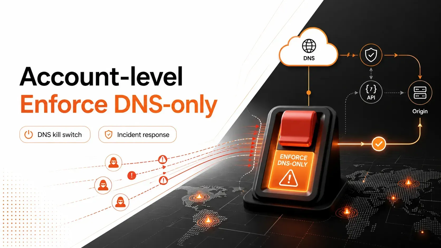 Account-level Enforce DNS-only là gì? “Kill switch” DNS cho tình huống khẩn cấp trên Cloudflare