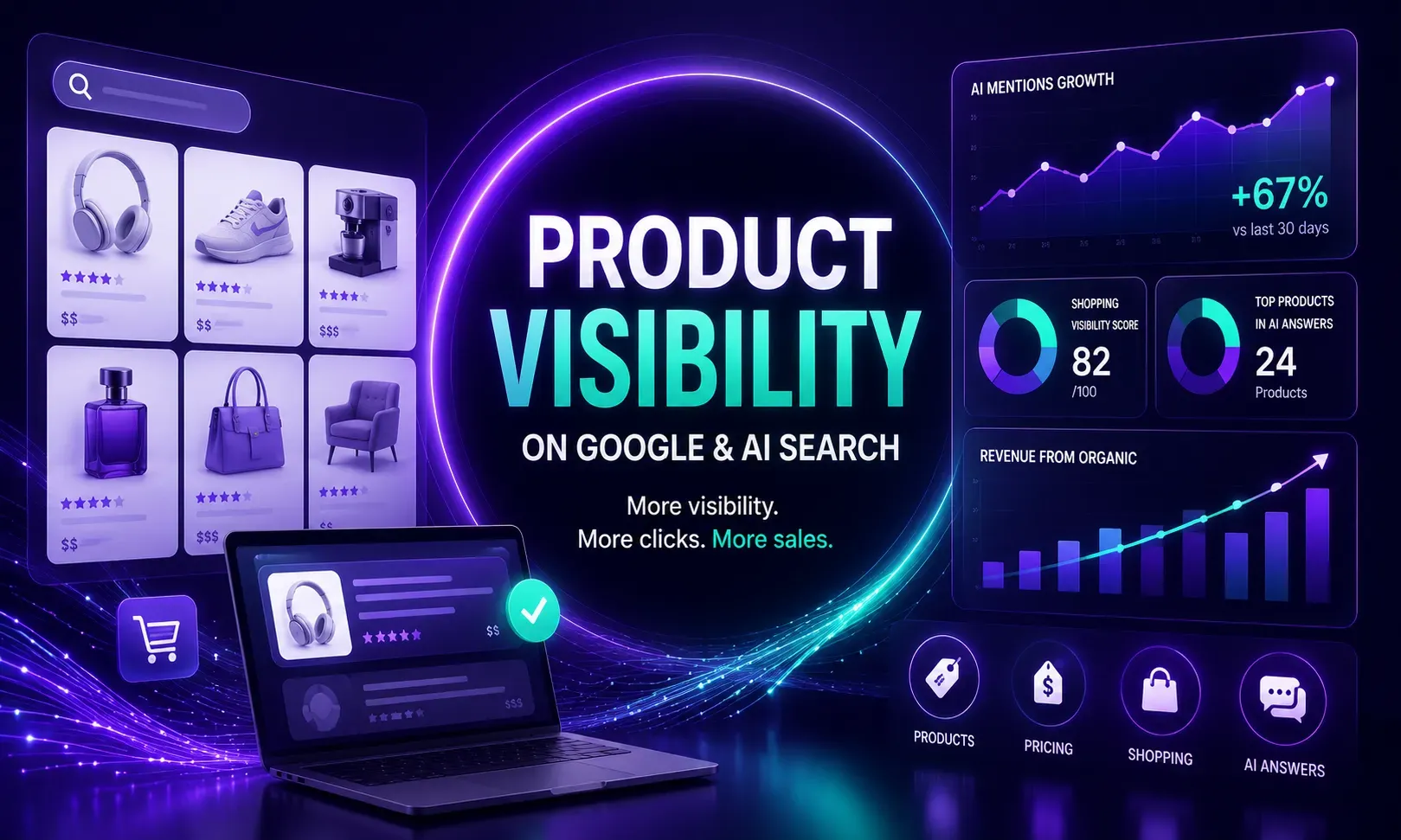 Semrush Enterprise cho eCommerce: Tăng khả năng hiển thị sản phẩm trên Google và AI Search