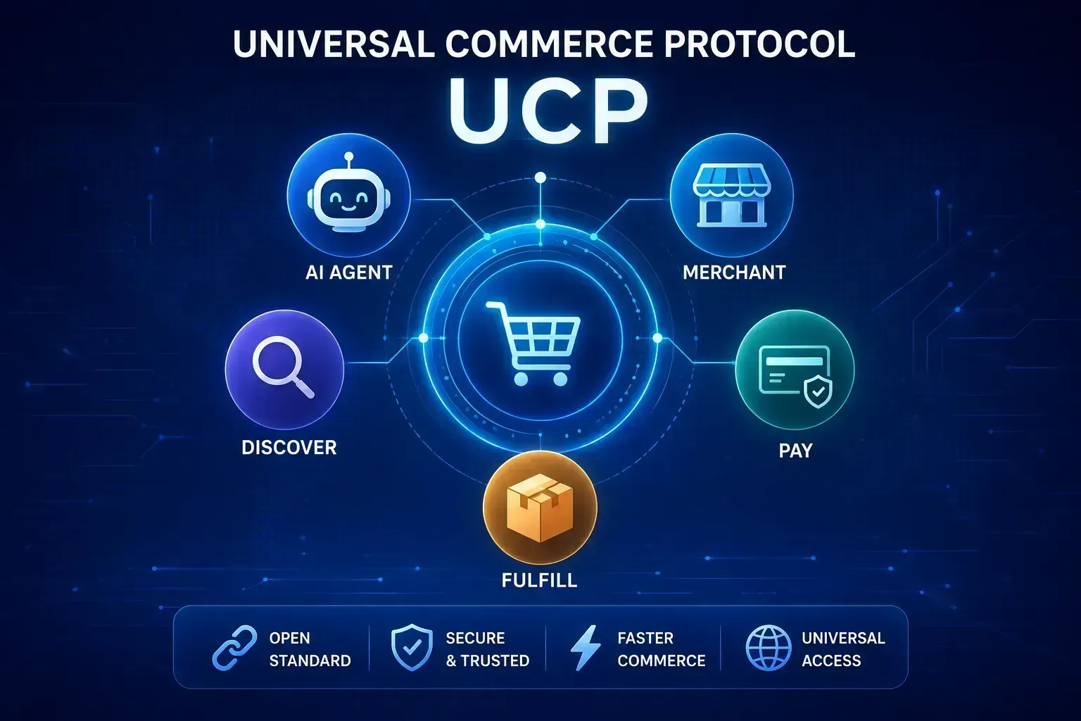 Universal Commerce Protocol là gì? Cánh cửa mới cho mua sắm qua AI
